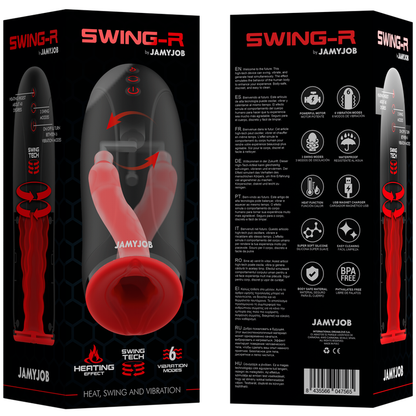 Jamyjob Swing-R – Masturbateur chauffant vibrant – vue produit 7
