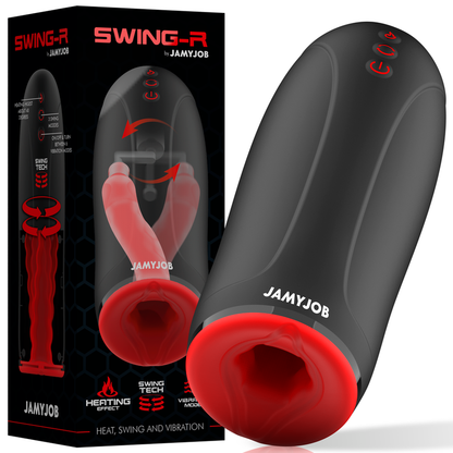 Jamyjob Swing-R – Masturbateur chauffant vibrant – vue produit 2