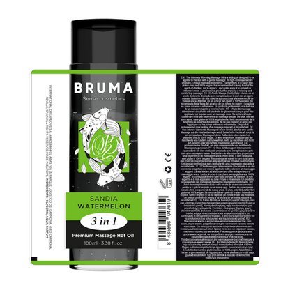 Bruma Premium 3-en-1 – Huile de massage chauffante 100 ml – vue produit 6