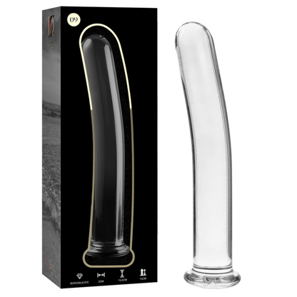 Nebula Series Modèle 9 — Gode en verre borosilicate — transparent — vue 2