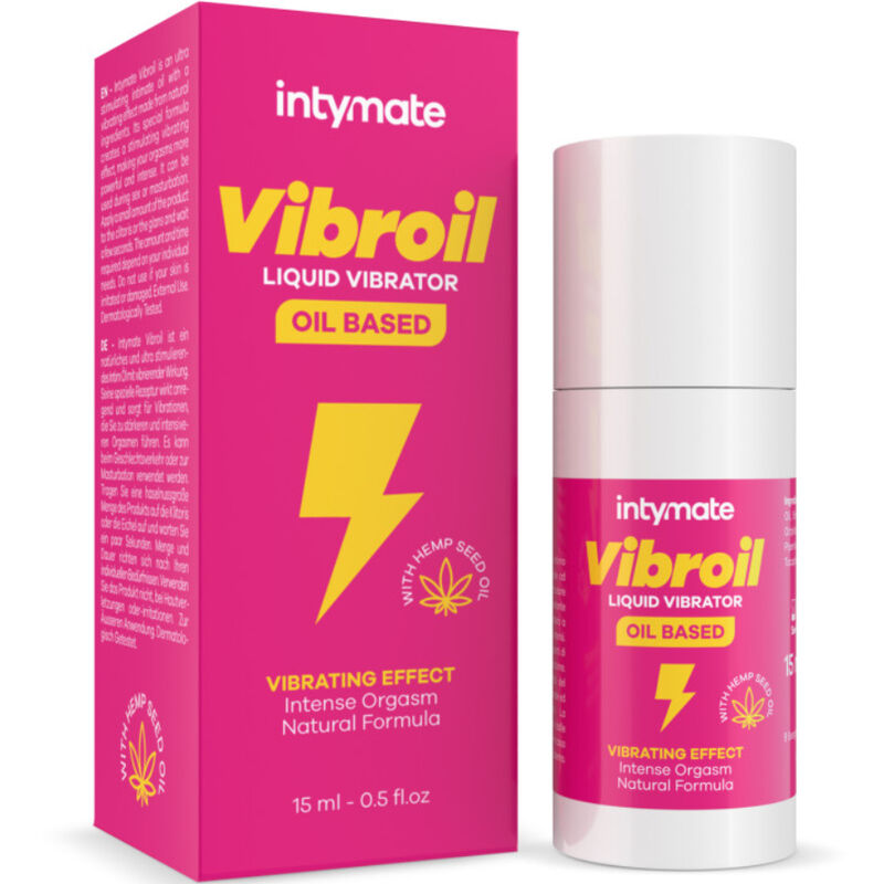 Intimateline Intymate – Huile intime vibroil pour son effet vibrant 15 ml – vue produit 1