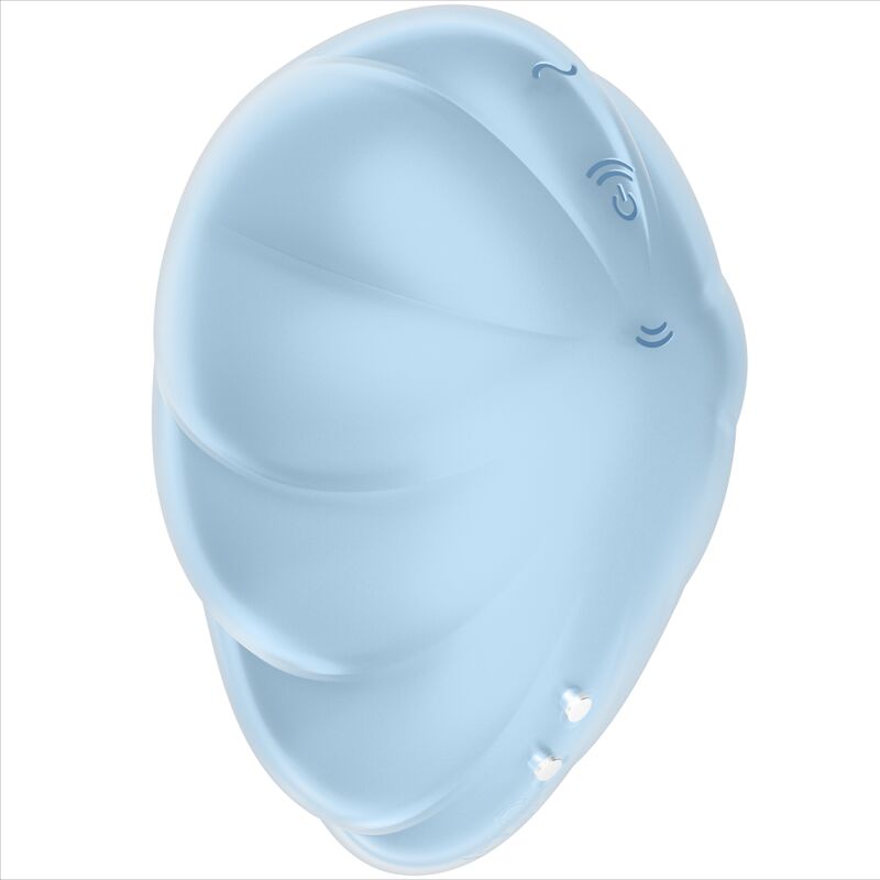 Satisfyer — Vibrateur cloud dancer bleu Air Pulse — vue officielle 4