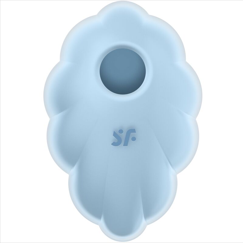 Satisfyer — Vibrateur cloud dancer bleu Air Pulse — vue officielle 2