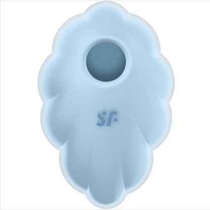 Satisfyer — Vibrateur cloud dancer bleu Air Pulse — vue officielle 2