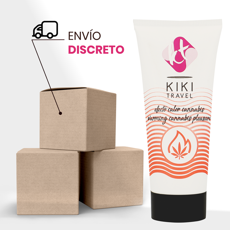 Kikí Travel – Cannabis lubrifiant effet chaud 50 ml – vue produit 9