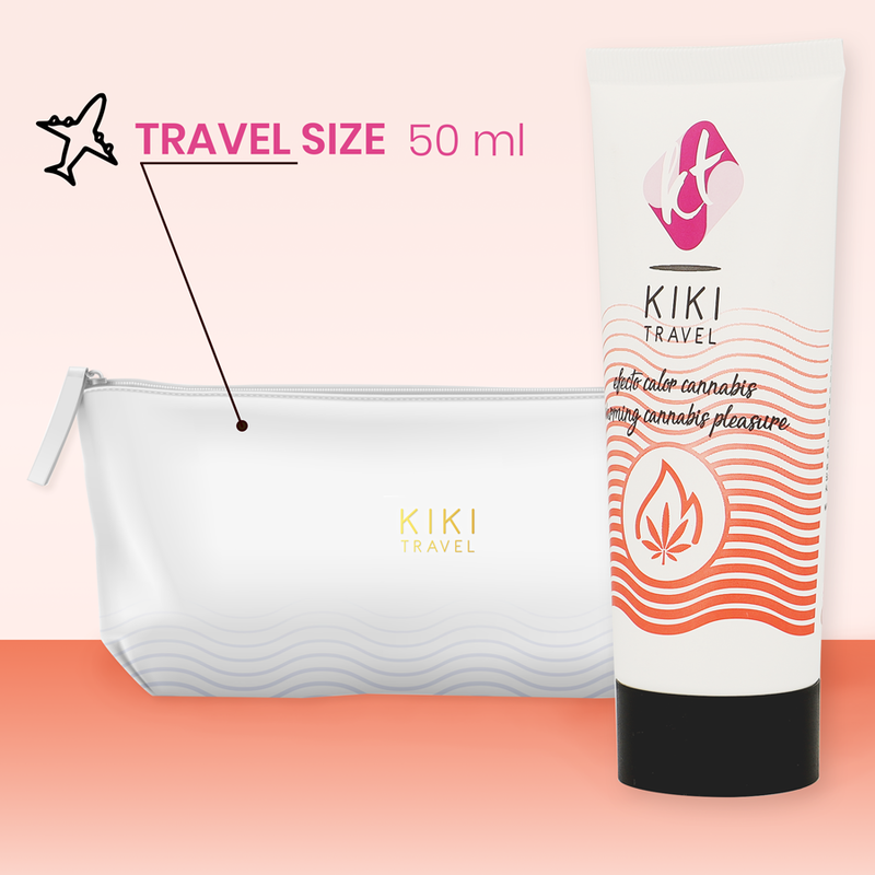 Kikí Travel – Cannabis lubrifiant effet chaud 50 ml – vue produit 3