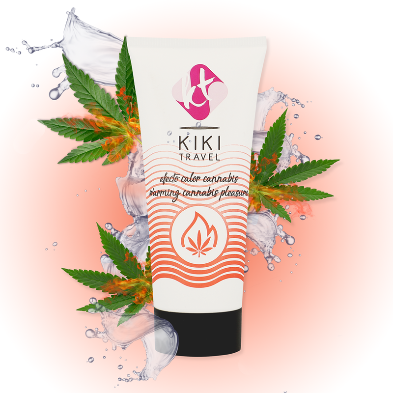 Kikí Travel – Cannabis lubrifiant effet chaud 50 ml – vue produit 1