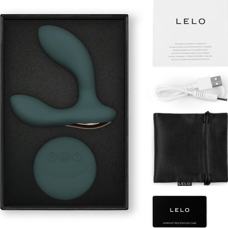 LELO – Masseur de prostate  télécommande hugo 2 vert vert – vue produit 2