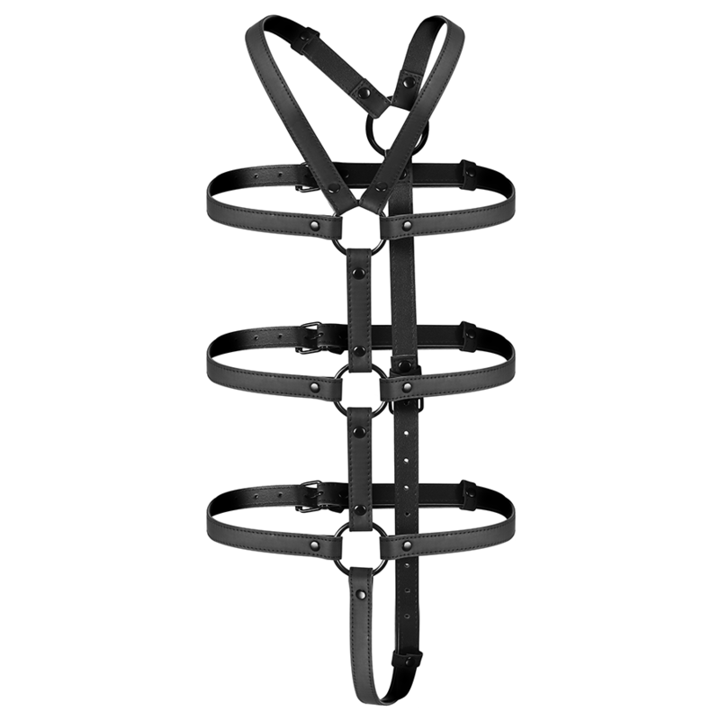 Fetish Submissive Bondage – Harnais réglable torse et bras – vue produit 4