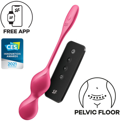 Satisfyer Love Birds 2 – Boules de Kegel connectées – vue produit 1