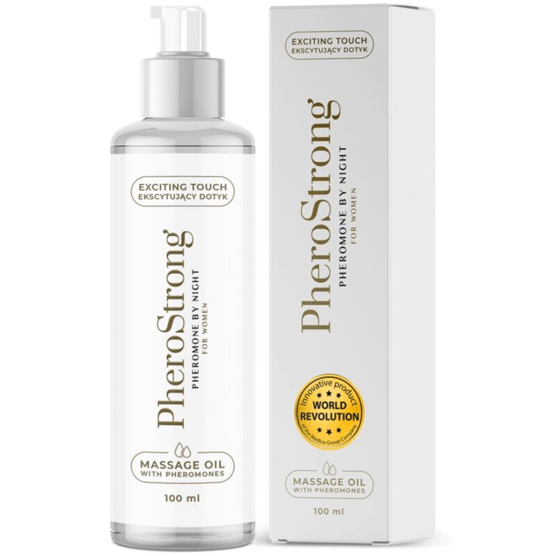 Pherostrong – Huile de massage de nuit pour femme 100 ml – vue produit 1