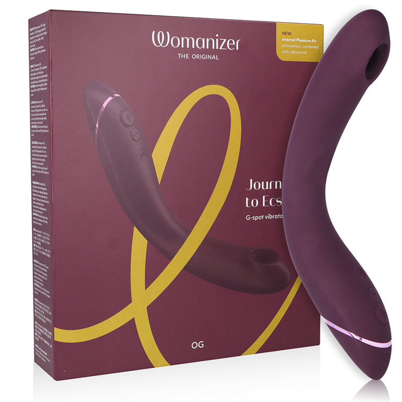 Womanizer OG — Stimulateur point G Aubergine — vue officielle 1