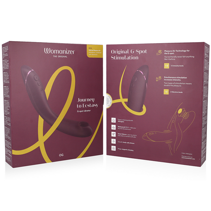 Womanizer OG — Stimulateur point G Aubergine — vue officielle 13