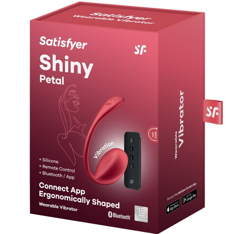 Satisfyer Shiny Petal – Stimulateur point G connecté – vue produit 7