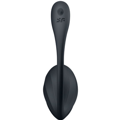 Satisfyer Ribbed Petal – Stimulateur point G connecté – Noir – vue produit 3