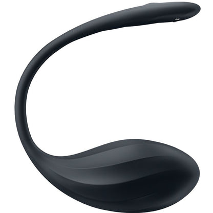 Satisfyer Ribbed Petal – Stimulateur point G connecté – Noir – vue produit 4