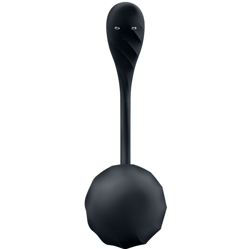 Satisfyer Ribbed Petal – Stimulateur point G connecté – Noir – vue produit 5