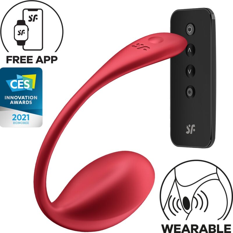 Satisfyer Shiny Petal – Stimulateur point G connecté – vue produit 1
