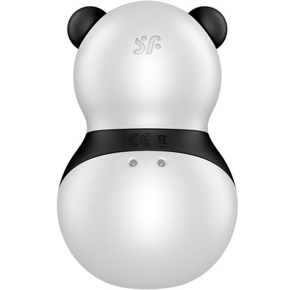 Satisfyer — Pocket panda stimulateur & vibrateur noir et blanc — vue officielle 3