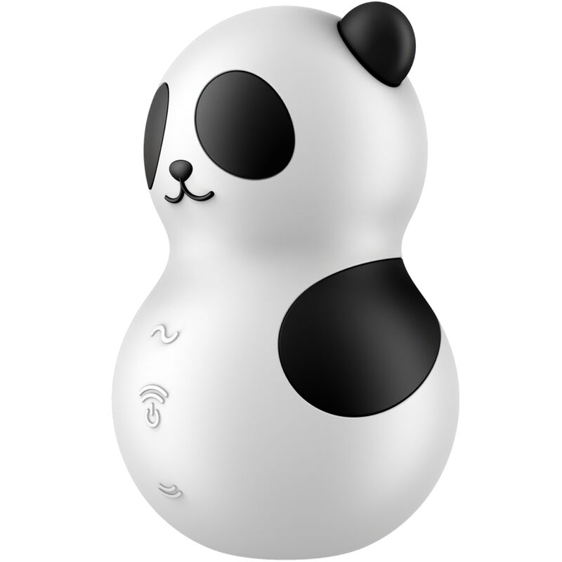 Satisfyer — Pocket panda stimulateur & vibrateur noir et blanc — vue officielle 6