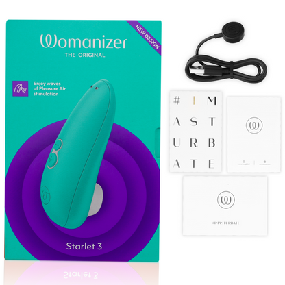 Womanizer Starlet 3 – Stimulateur clitoridien compact – Turquoise – vue produit 6