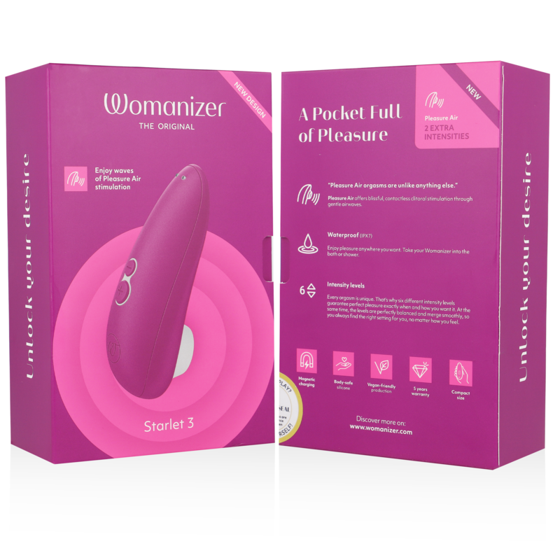 Womanizer Starlet 3 – Stimulateur clitoridien compact – Violet – vue produit 14