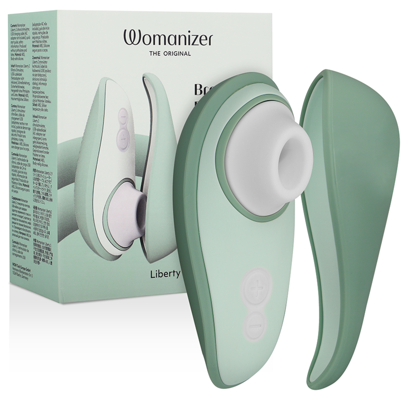 Womanizer Liberty 2 – Stimulateur clitoridien – Vert clair – vue produit 1