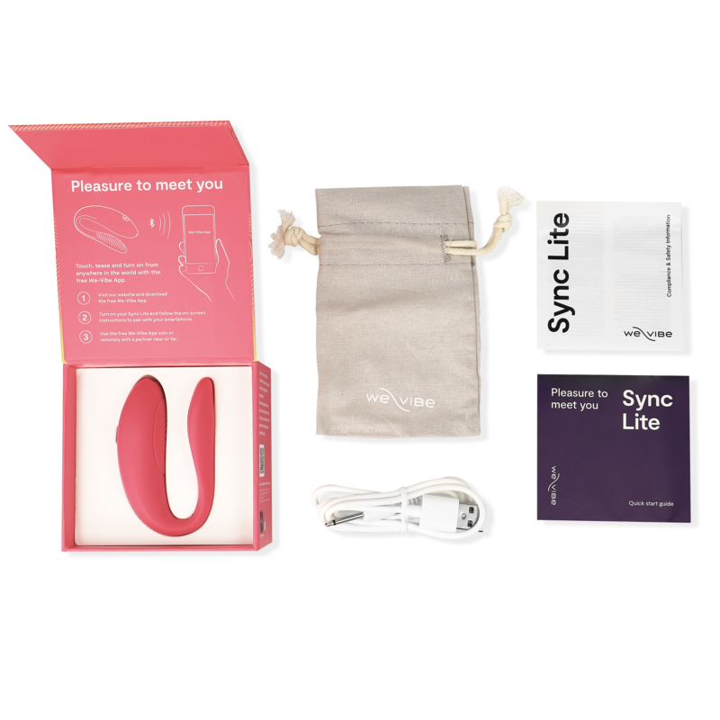We-Vibe Sync Lite — Stimulateur de couple rose — vue officielle 5
