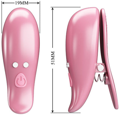 Pretty Love Cailey – Pinces à tétons vibrantes télécommandées – vue produit 5