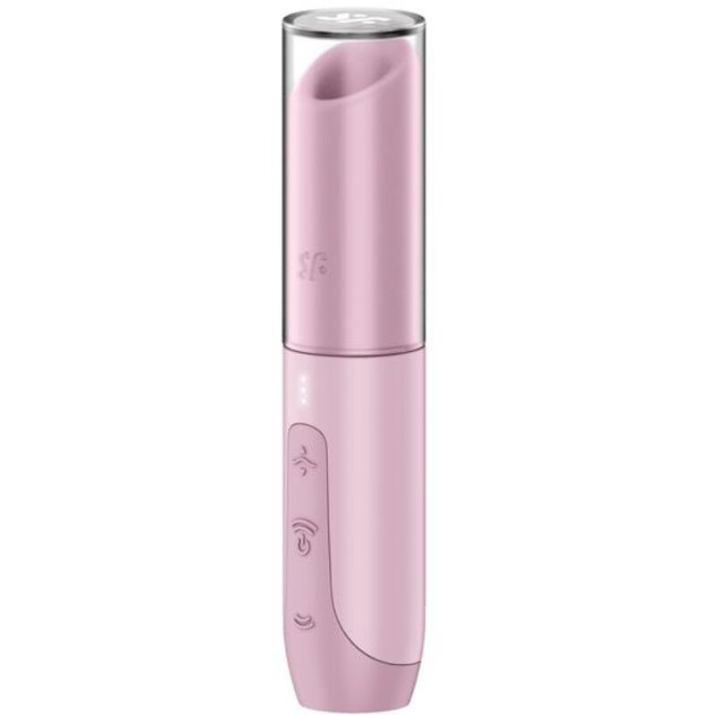 Satisfyer — Stimulateur de clitoris secret kiss wave rose — vue officielle 3
