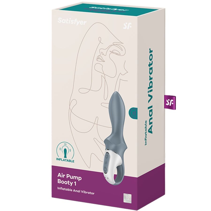 Satisfyer Air Pump Booty 1 – Vibromasseur anal gonflable – vue produit 6