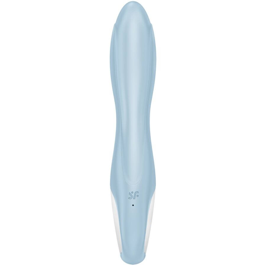 Satisfyer Air Pump Bunny 1 — Rabbit gonflable bleu — vue officielle Dreamlove 4