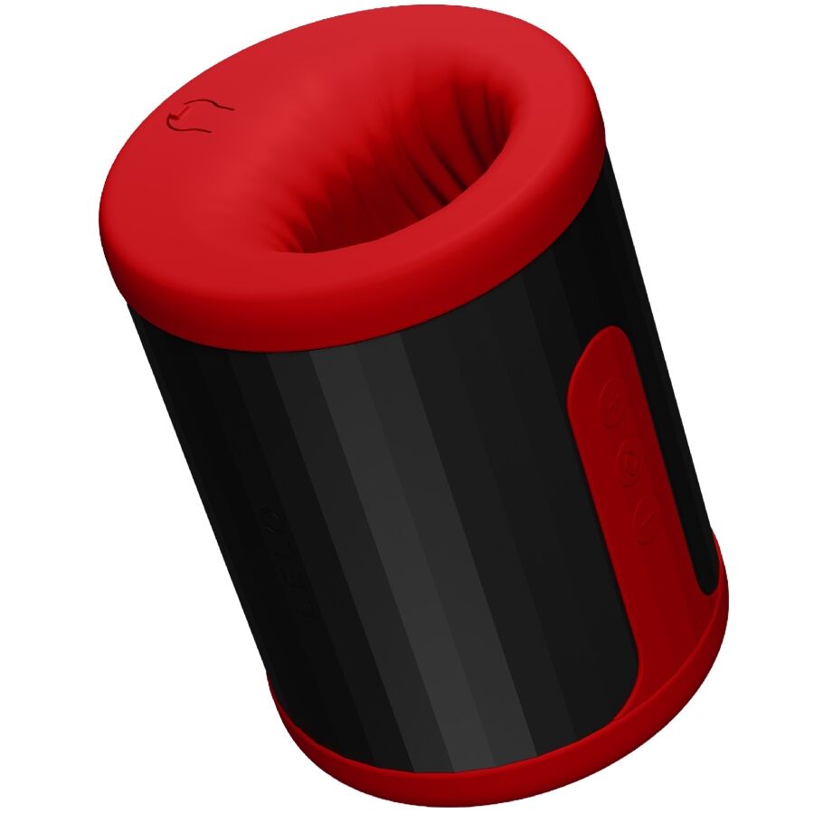 LELO F2S – Masturbateur masculin rouge – vue produit 7