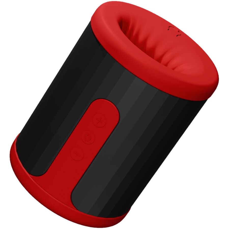 LELO F2S – Masturbateur masculin rouge – vue produit 3