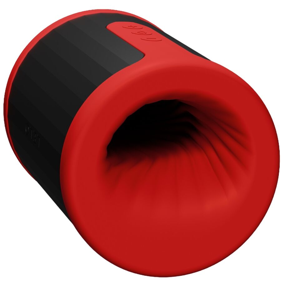 LELO F2S – Masturbateur masculin rouge – vue produit 1