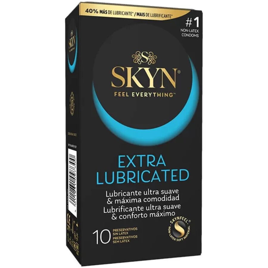 SKYN Extra Lubrifié — préservatifs sans latex, 10 unités — vue 1
