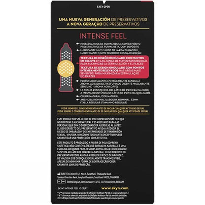 SKYN Intense Feel — préservatifs texturés sans latex, 10 unités — vue 2