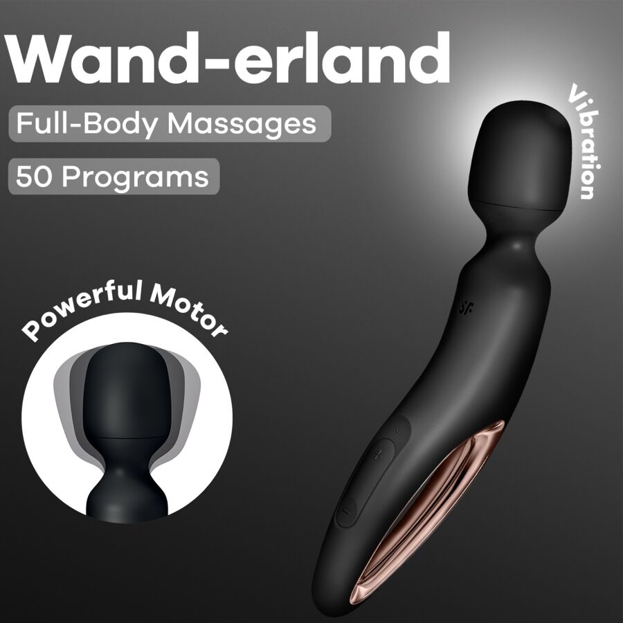 Satisfyer Wand-erland – Wand vibrant – Noir – vue produit 6