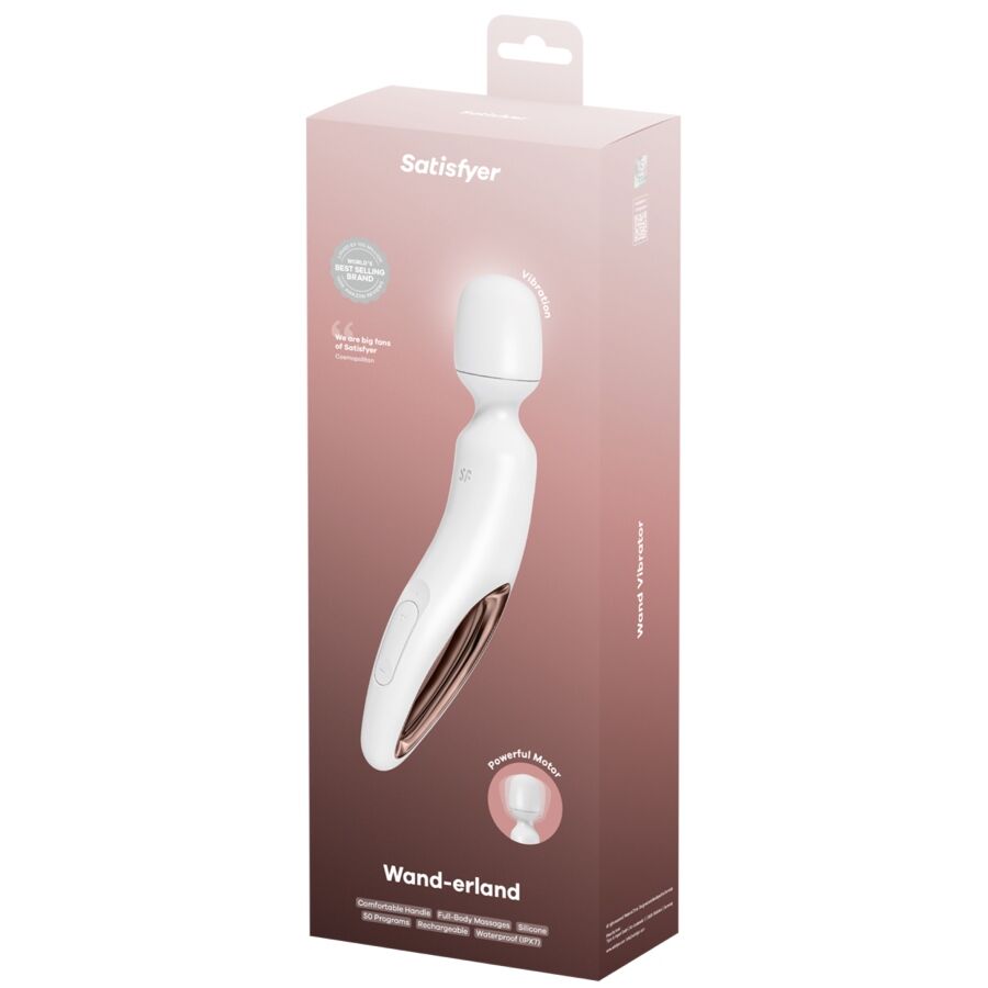 Satisfyer Wand-erland – Wand vibrant – Blanc – vue produit 11