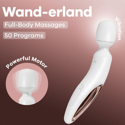 Satisfyer Wand-erland – Wand vibrant – Blanc – vue produit 12