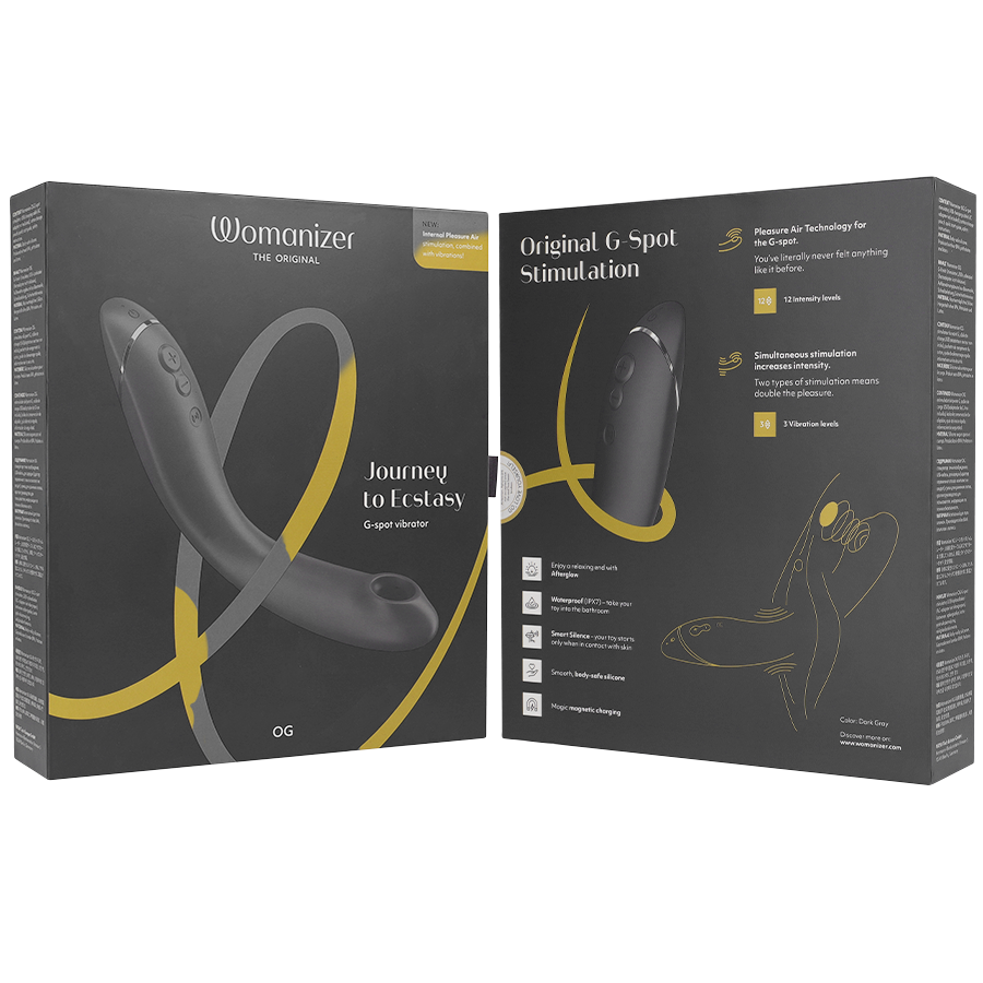 Womanizer OG — Stimulateur point G Ardoise — vue officielle 7