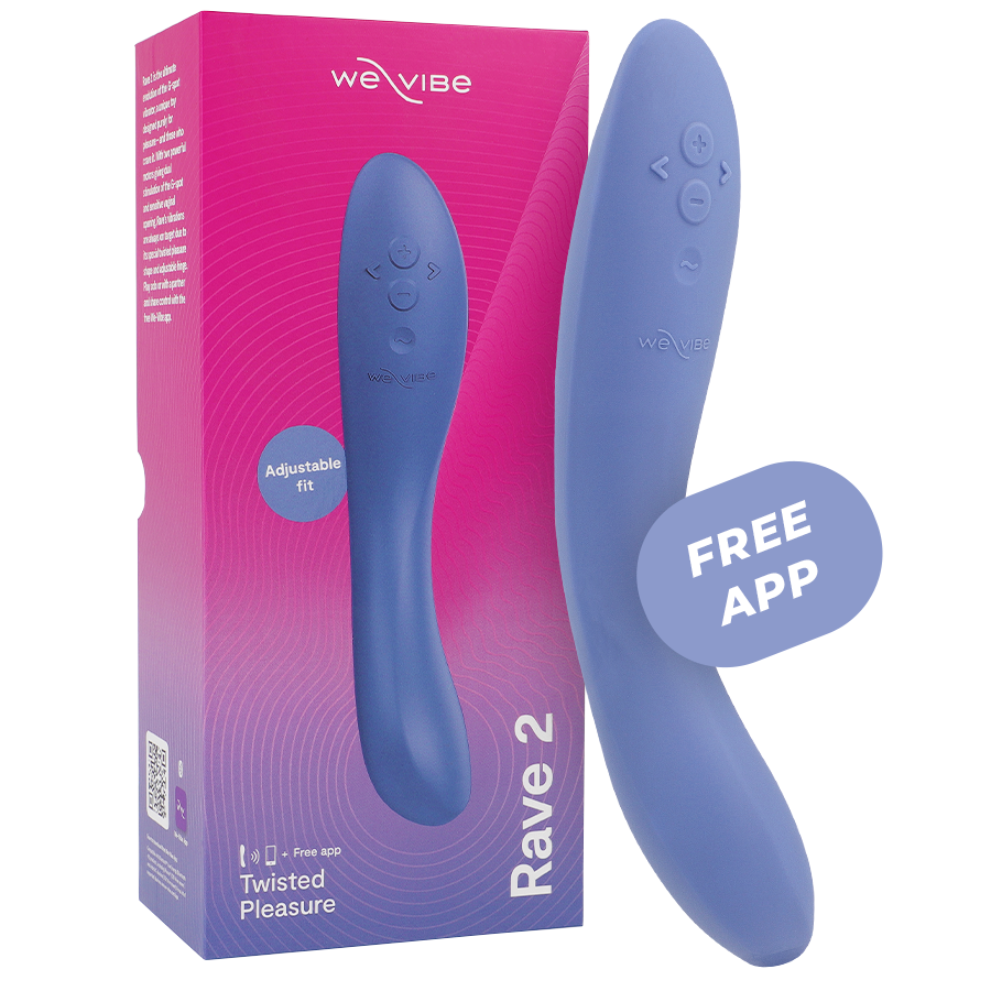 We-Vibe Rave 2 – Vibromasseur point G connecté – vue produit 1