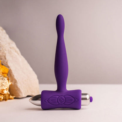 Rocks-Off Petite Sensations Teazer – Plug anal vibrant violet – vue produit 2