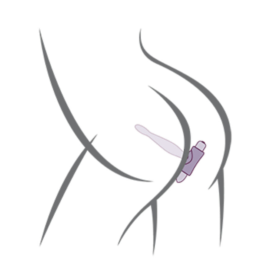 Rocks-Off Petite Sensations Teazer – Plug anal vibrant violet – vue produit 8