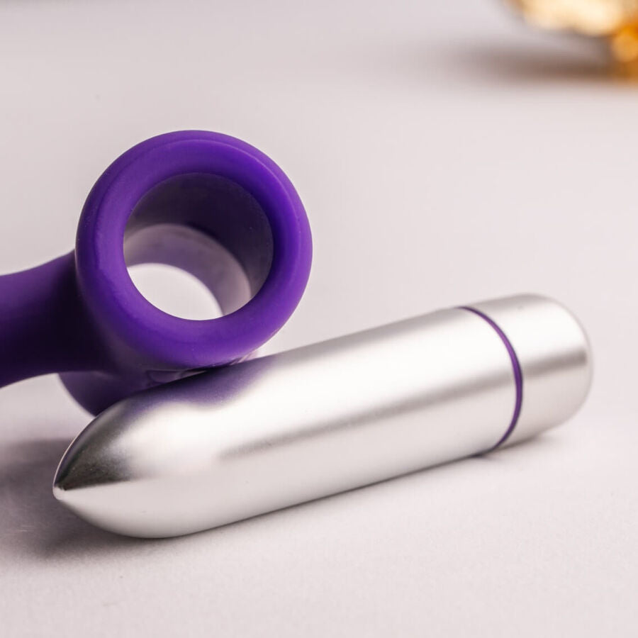 Rocks-Off Petite Sensations Teazer – Plug anal vibrant violet – vue produit 5