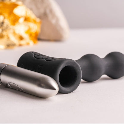 Rocks-Off Petite Sensations Perles Anal Plug Vibromasseur Noir — vue 5