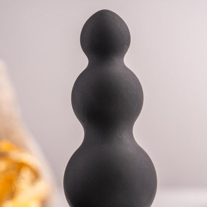 Rocks-Off Petite Sensations Bubbles Anal Plug Vibromasseur Noir — vue 3