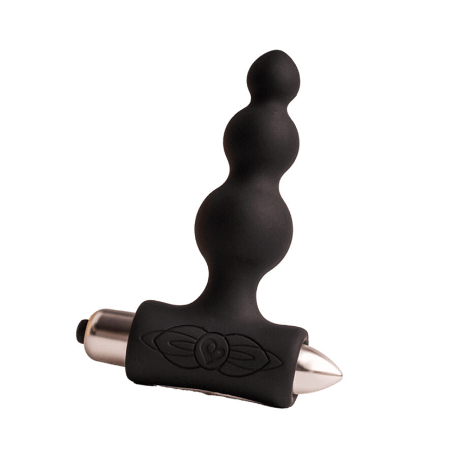 Rocks-Off Petite Sensations Bubbles Anal Plug Vibromasseur Noir — vue 2