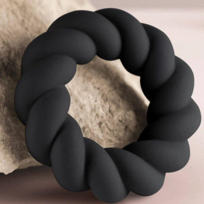 Rocks-Off Twist — Anneau souple en silicone — vue 5