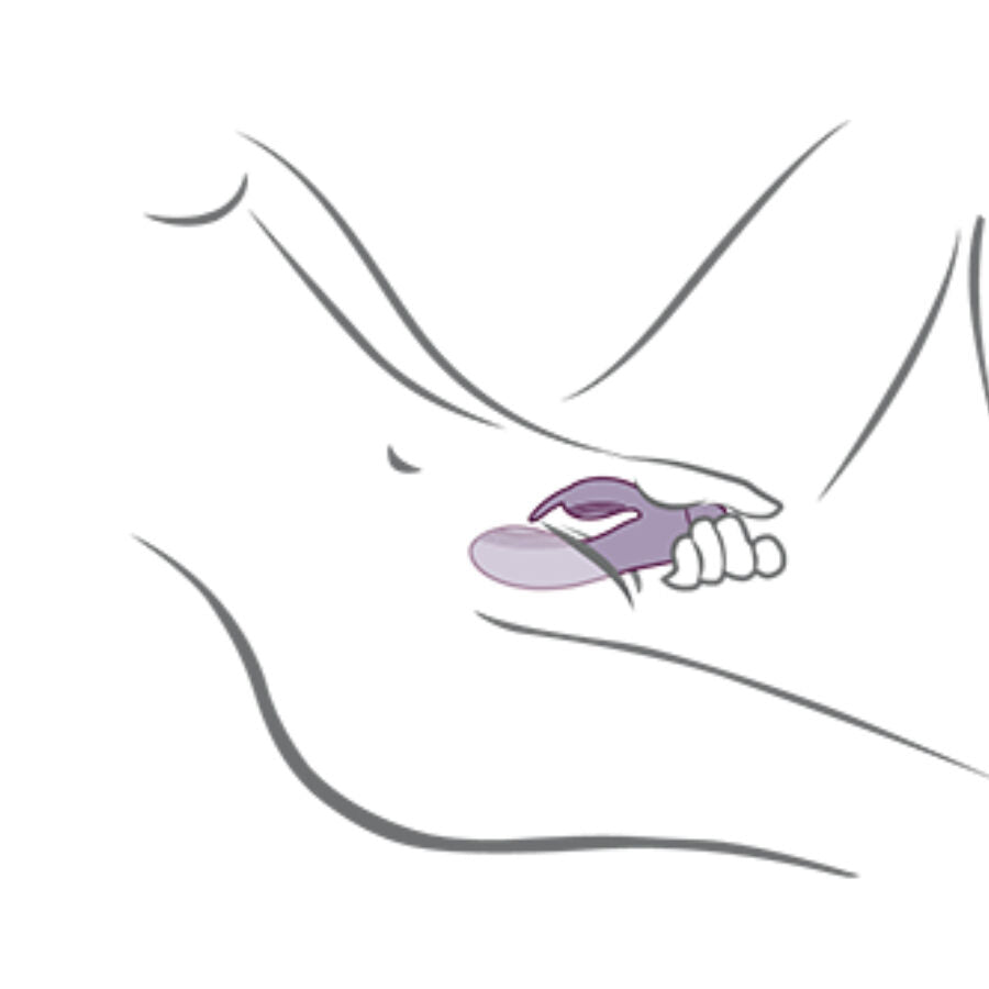 Rocks-Off Glo-Girl Rabbit — Vibromasseur rabbit violet — vue 5